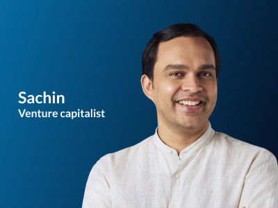 Sachin - venture capitalist and Endowus client